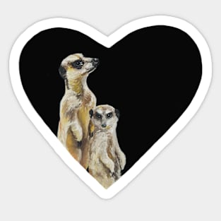 Meerkats Sticker